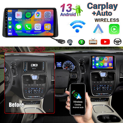 For 2012-2016 Chrysler Town & Country Android Navi CarPlay Car