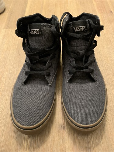 Vans Winston Gray High Top Skate Shoe 