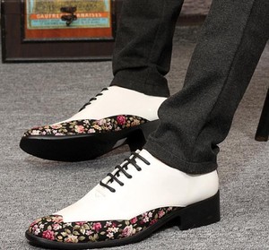 floral formal shoes