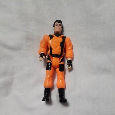 MOC Sealed JAMES BOND JR Flight Gear Parachute Figure Hasbro TV Animated 1991 