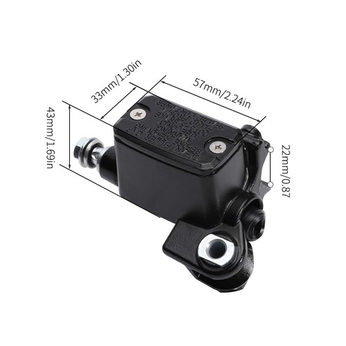 For Ducati Monster 696 795 796 DesertX 950 Hydraulic Clutch Master Cylinder/Pump - Picture 2 of 16