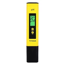 VIVOSUN Digital PH Meter for Water, 0.05ph High Accuracy Pen Type PH Tester