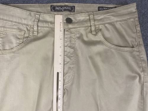 Jack Of Spades Beige #1 High Roller Pants Men’s 36X32 Straight Tencel Old School - Picture 3 of 9