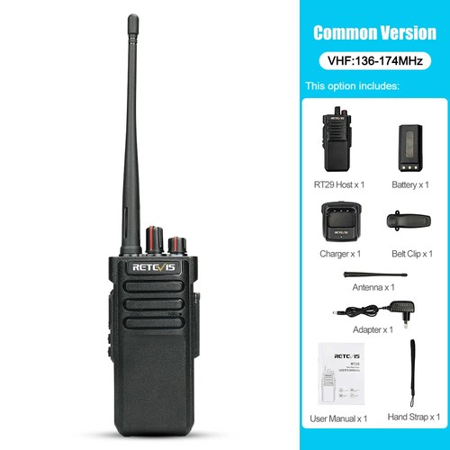 Walkie Talkie Long Range Powerful Waterproof Durable 2024 Two Way Radio Station