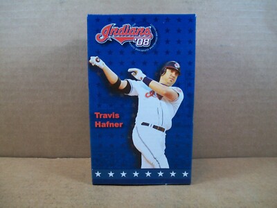 2008 Cleveland Indians ~ Travis Hafner ~ Mini Bobblehead ~ 6'' Tall ~ NIB