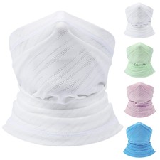 UV Protection Face Mask Neck Gaiter Scarf Washable Reusable Breathable Balaclava