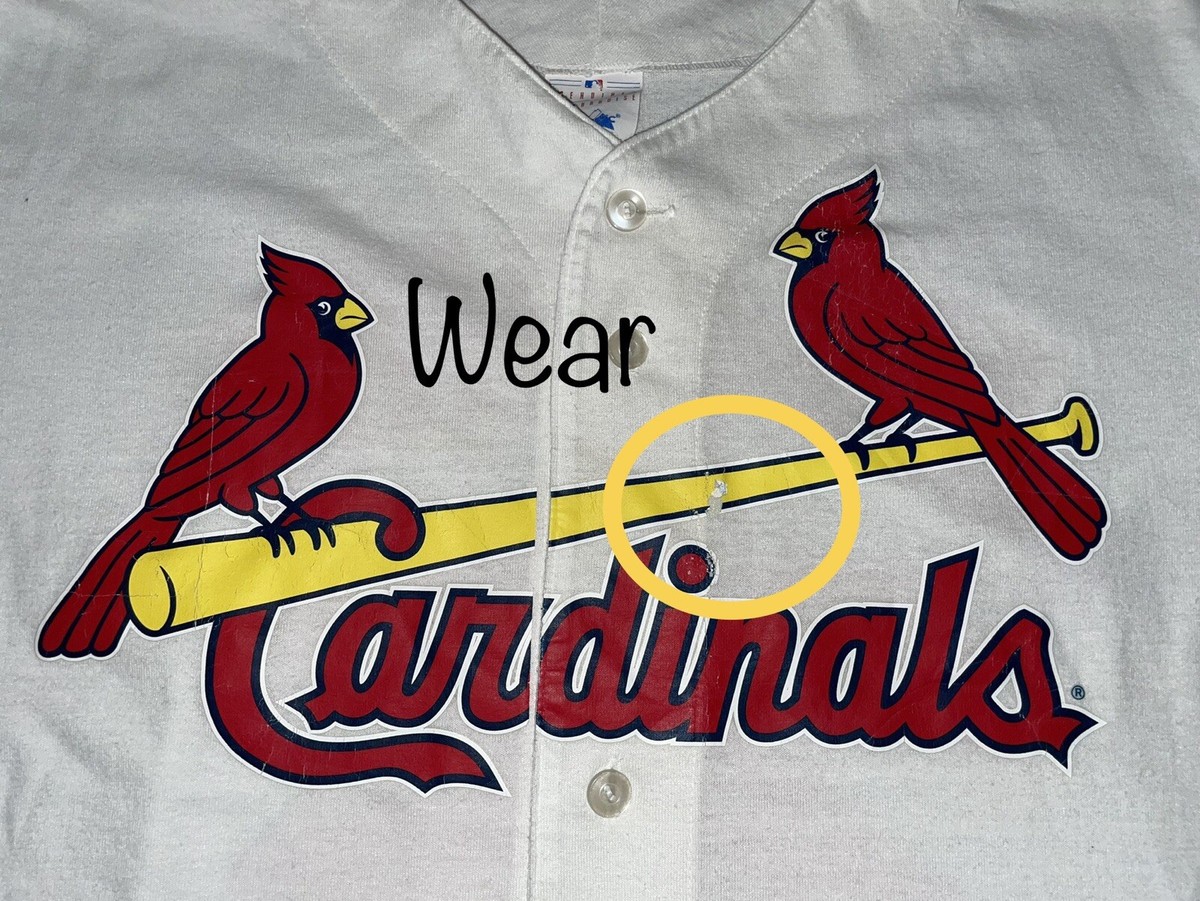 VTG 90s St Louis Cardinals Mark McGwire #25 Jersey Shirt Majestic