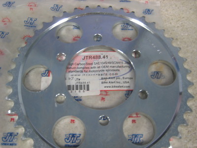 銀製品 NOS JT Sprockets Rear Sprocket 1980-83 KZ550 02 & 05 KZ1000CP (41T