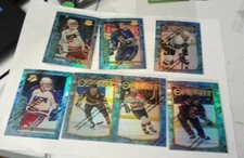 1994-95 FINEST HOCKEY REFRACTORS 7 DIF W DEADMARSH ADAM  STEVENS deron quint