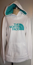 The North Face Hoodie Sweatshirt Womens White Hooded Pullover Large