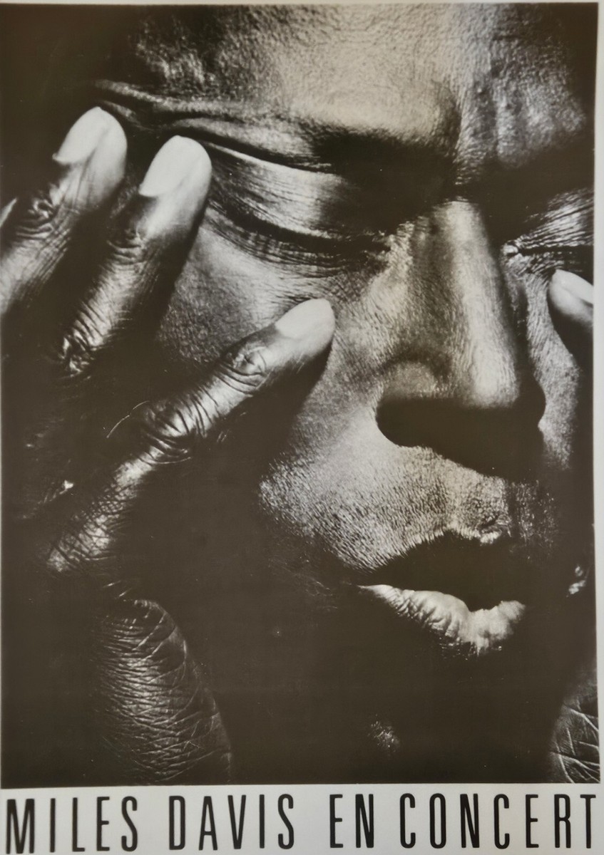 MUSIC POSTER ~ Miles Davis En Concert 23x35