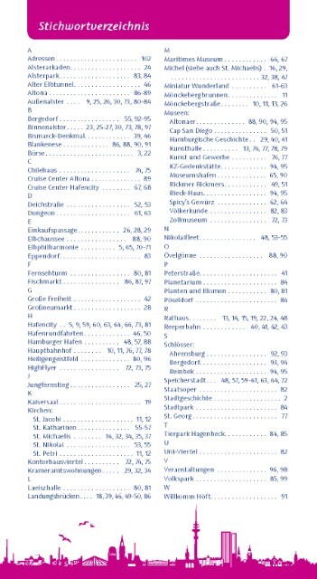 Thumbnail - Stadtführer Hamburg Deutsch - Wolfgang Kootz - 9783938541173