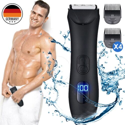 Männer Intimrasierer Haar Rasierer Herren Körperrasierer Balls Trimmer NEU - Bild 3 von 21