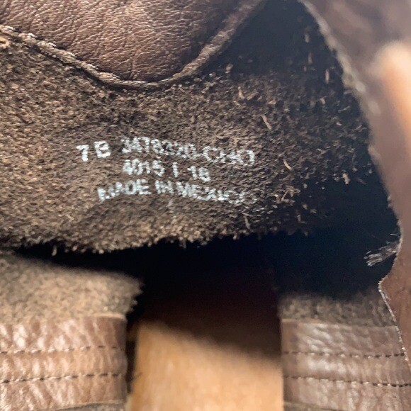 Frye Brown Cara Roper Short Sz 7 - image 10