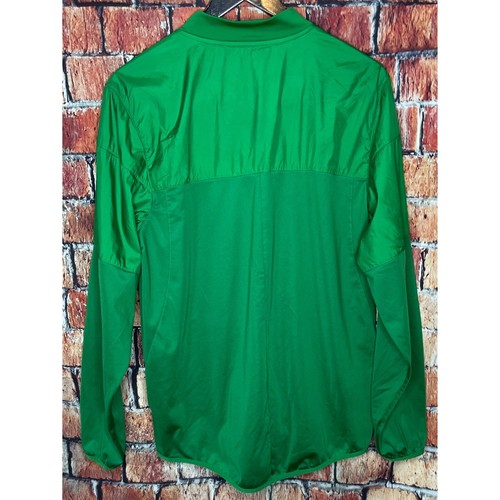Oregon Ducks UO Men’s Medium Green Nike Dri-Fit Full Zip Jacket Pockets - Picture 3 of 5