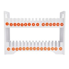 30 Slots Cell Phone Storage Cabinet Desktop/Wall-Mounted for School Classroom
