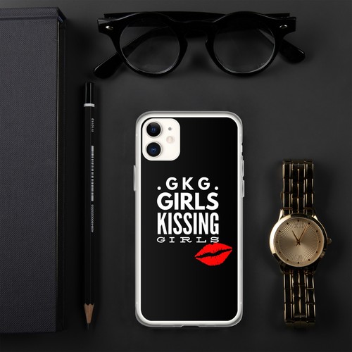 LGBTQ+ .GKG. Girls iPhone Cell Phone Cases | iPhone 7-13 PRO MAX | BLACK - Picture 5 of 5