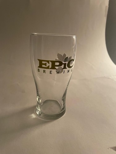 Epic Brewing Company 16 oz Pint 6'' Tall Beer Glass - Picture 2 of 5
