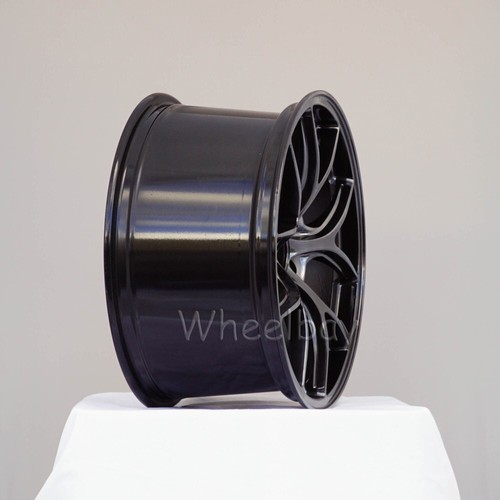 4 PCS ROTA WHEEL KB 18x8.5 35 & 18X9.5 5X120 38 73 HYPER BLACK - Picture 5 of 5