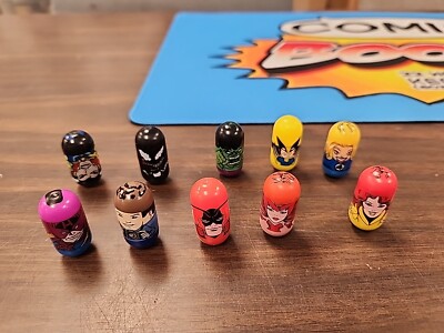mighty beanz Marvel Universe Lot Of 10 Spin Master 2003 Venom