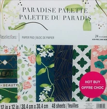 Paradise Palette MIX or MATCH (2 Pad's) Recollections Cardstock