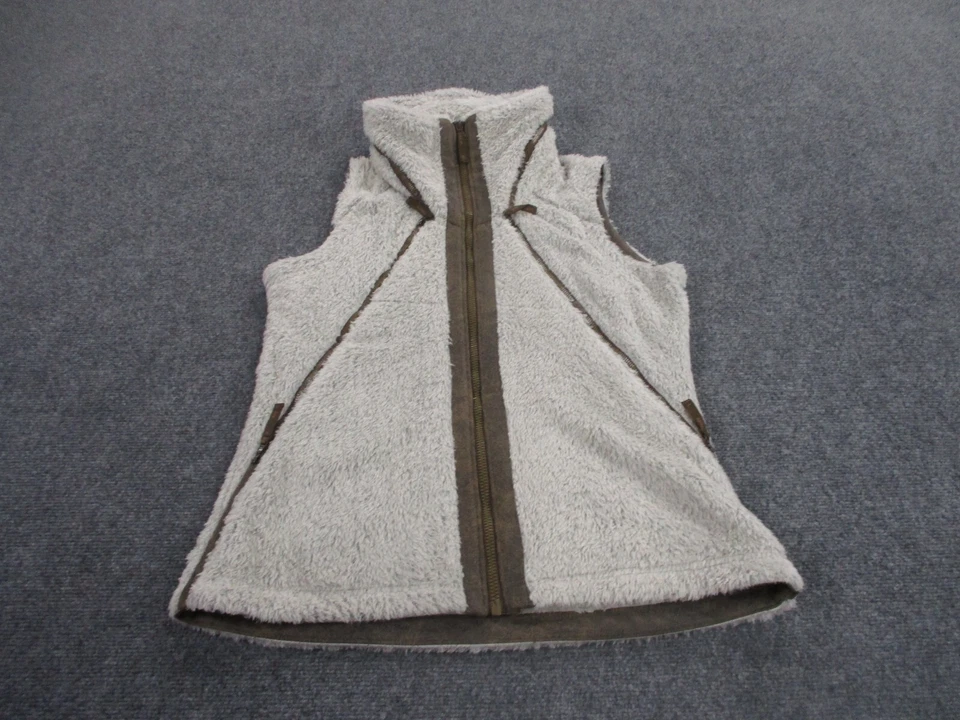 Kuhl Chaleco Chaqueta Adulto L Beige Vellón Difuso Senderismo Cremallera Aire Libre Camping Mujeres Foto 2 de 4