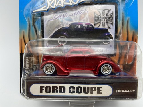 Muscle Machines Jesse James Red Ford Coupe 1:64 Scale Die Cast Car FREE SHIPPING - Picture 2 of 4