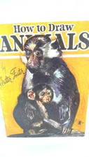 Vintage HOW TO DRAW ANIMALS By Walter Foster 12