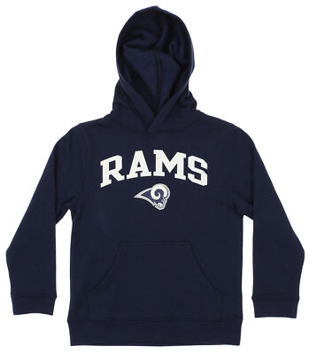 OuterStuff NFL Youth Boys Team Color Fleece Hoodie, Los Angeles - Main Image