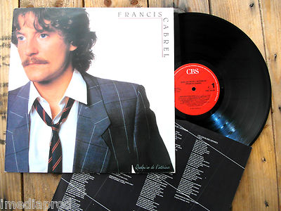 FRANCIS CABREL JEMAND AUS DEM INNEREN LP 33T VINYL EX COVER EX ORIGINAL 1983