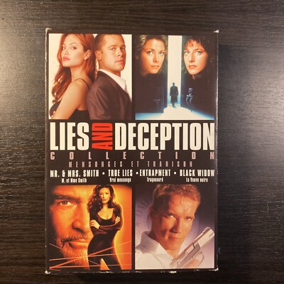 LIES AND DECEPTION 4 DVD COLLECTION SET - Bilingual, Canadian, Mint discs!