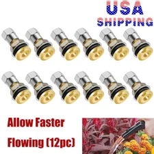 12PCS Fuel Gas Can Vent Caps Jug Water Can Stainless Steel Allow Faster Flowing