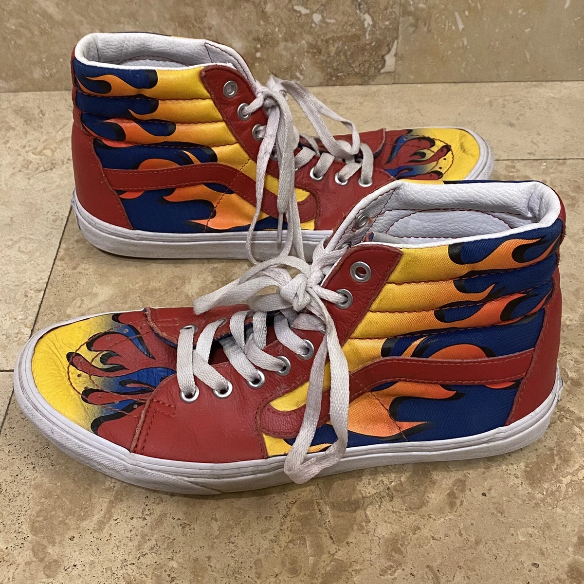 Flame custom deals vans
