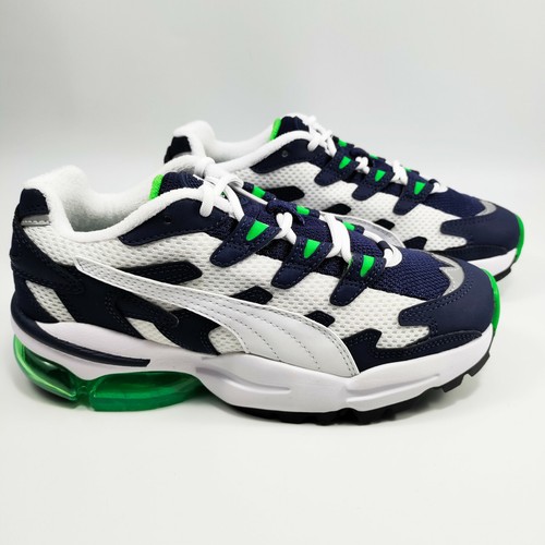 Puma Cell Alien OG Jr Sneaker Shoes Youth Boy's Dark Navy / Green 370602 02 NEW - Picture 6 of 10