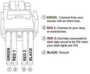 "INTERRUPTOR PERSONALIZADO - LED VERDE Interruptor de empuje corto estilo Toyota encendido/apagado (1,28"" x 0,87") - Imagen 6 de 6
