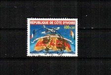 IVORY COAST Scott's B29 ( 1v ) Jean Mermoz College F/VF Used ( 2002 ) #1