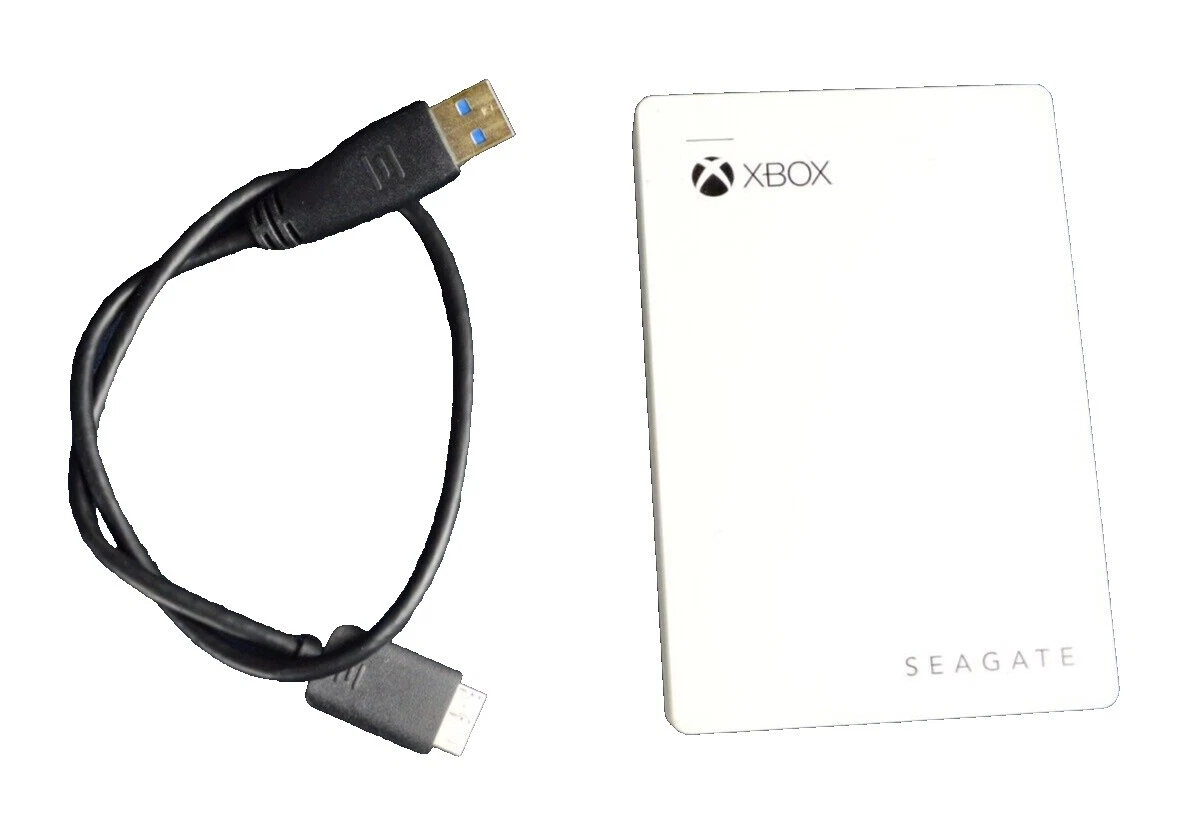 White Microsoft Video Game Hard Drives