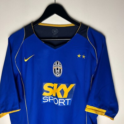 Juventus FC Nike 2004-05 Away Soccer Jersey XL | eBay