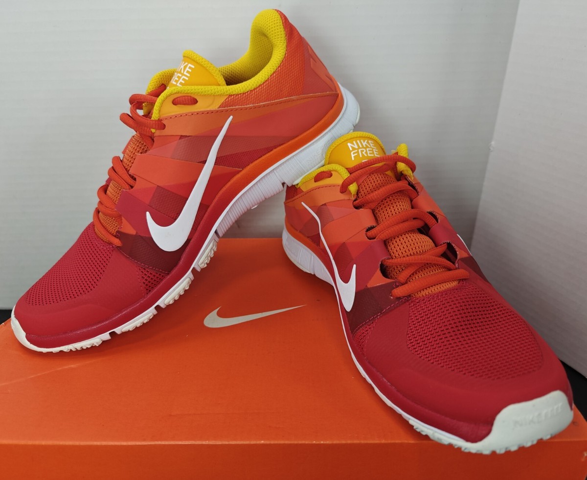 公式正規品!★MENS RUNNING SHOES NIKE FREE RN 5. 0 ORANGE Nike Free 5.0 Trainer Mens Sz 9.5 Running Shoes Orange/hyper