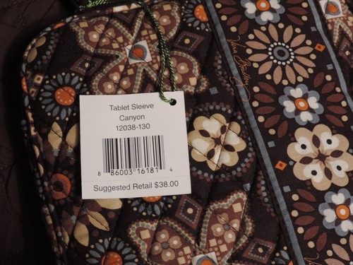 Vera Bradley Tablet Sleeve Canyon 12038-130 - Picture 4 of 6