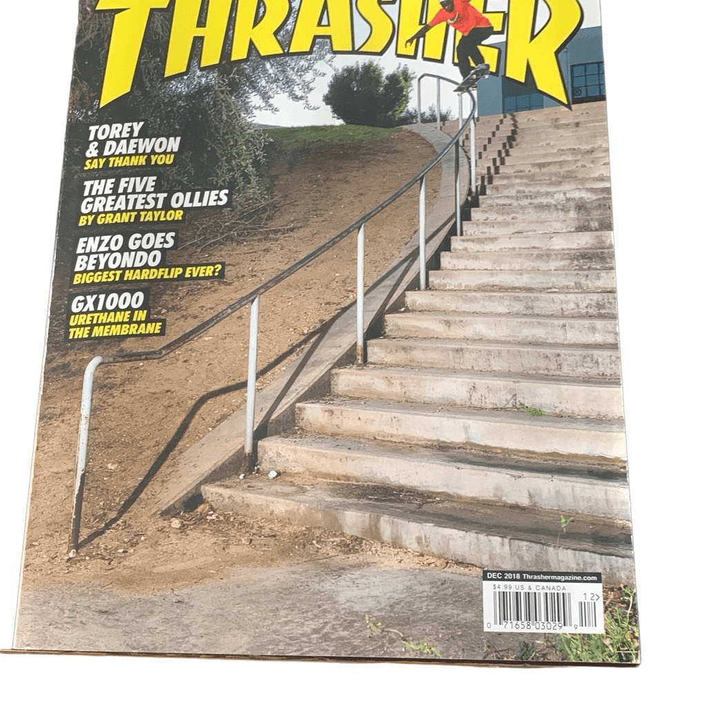 【新品】MAJESTY THRASHER 176cm 2018 Pre Owned Thrasher Magazine December 2018 Issue #461 GX1000 Heads