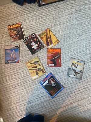 Vintage Guns and Ammo/Police Marksman/American Rifleman Magazine/ETC Over 200PCS