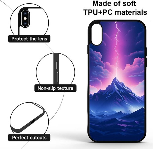 Blue Weather lightning Bolts For Samsung A15 A16 S23 S24 S25 Ultra FE Shockproof - 第 18/25 張圖片