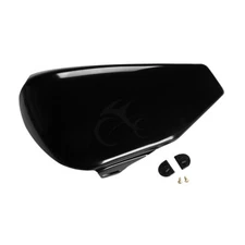 Left Battery Side Cover Black Fit For Harley-Davidson Sportster models 2004-2013