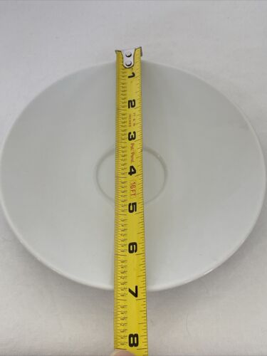 Williams-Sonoma 4 SETS WHITE BRASSERIE 10oz CUP & SAUCER NEW No Tag JAPAN - Picture 5 of 7