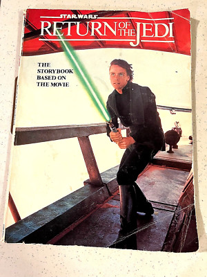 Star Wars Return Of The Jedi Storybook Book Softcover 1983 Great Deal!!!