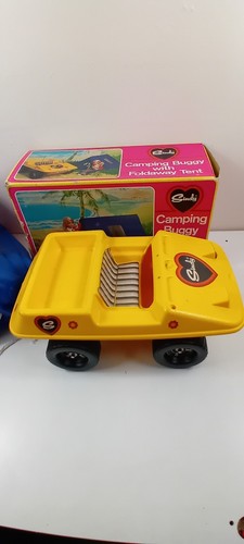 Sindy Camping Buggy mit Klappzelt Nr. 44542 Pedigree Boxed Missing Parts - Bild 5 von 10