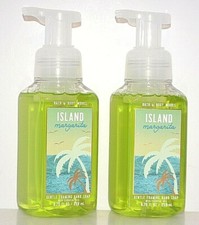 2 BATH BODY WORKS ISLAND MARGARITA GENTLE FOAMING HAND SOAP WASH 8.75 OZ EACH