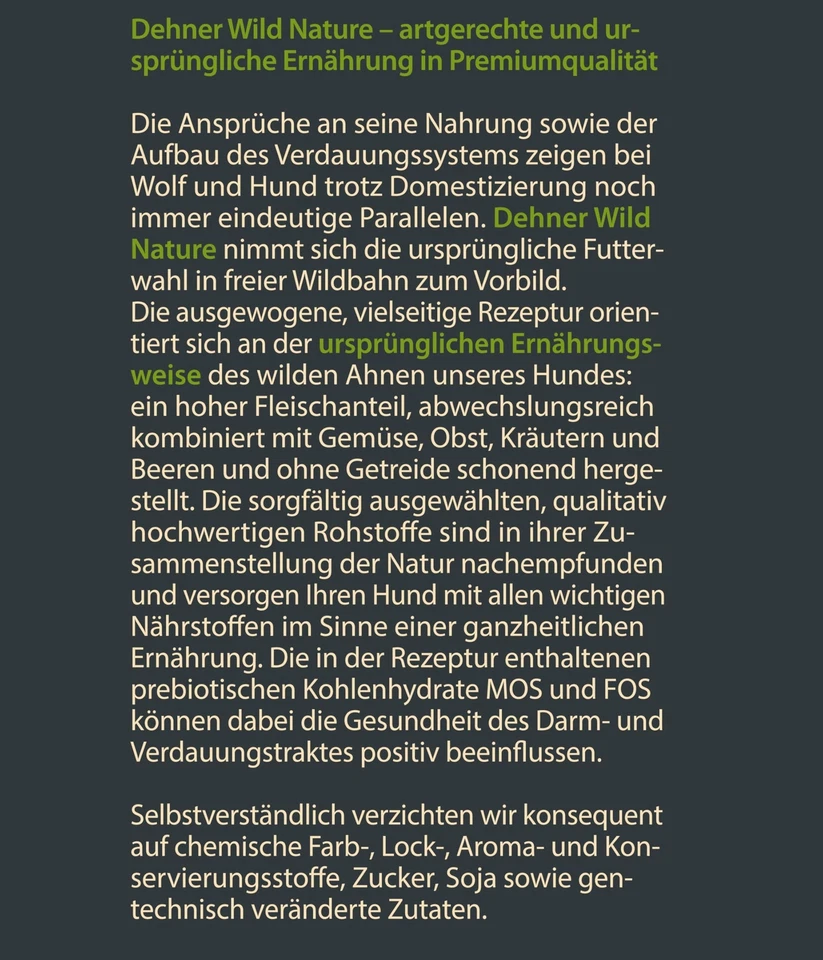Wild Nature Hundetrockenfutter Bergweide | Premium Trockenfutter | getreidefr... - Bild 2 von 4