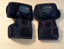 Quinear QN-031K Black Air Compression Knee Massager Both Right and Left Knees